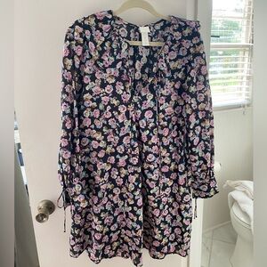Small floral H&M shift dress